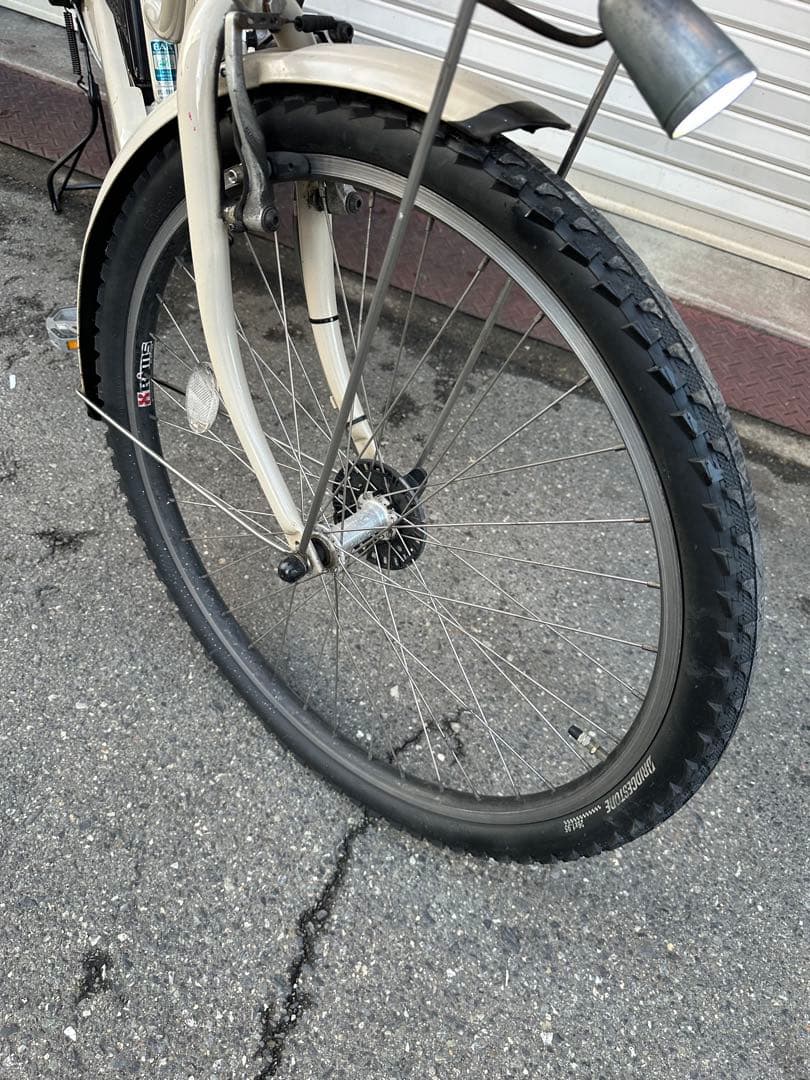 電動自転車　ブリヂストンhydee2 人気な車種　子供乗せシート付き　お買い得品