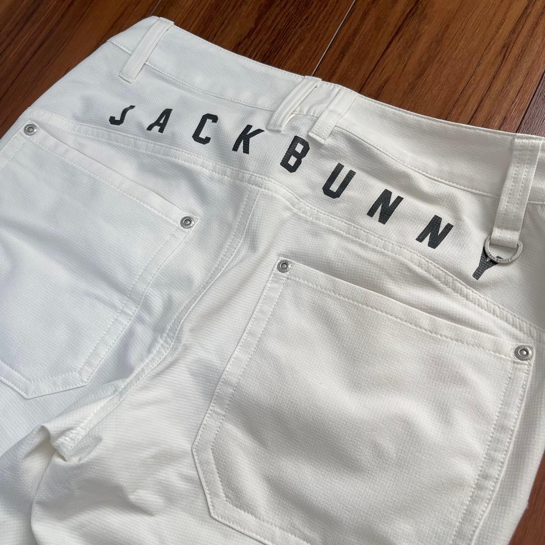 【未使用】 ジャックバニー ゴルフパンツ 白 0 サイズ ホワイト
