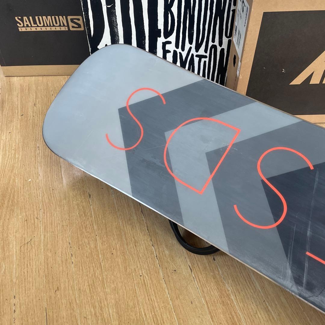 ROME　SDS×ZUMA　グラトリ◎　ローム　バイン付スノーボードセット