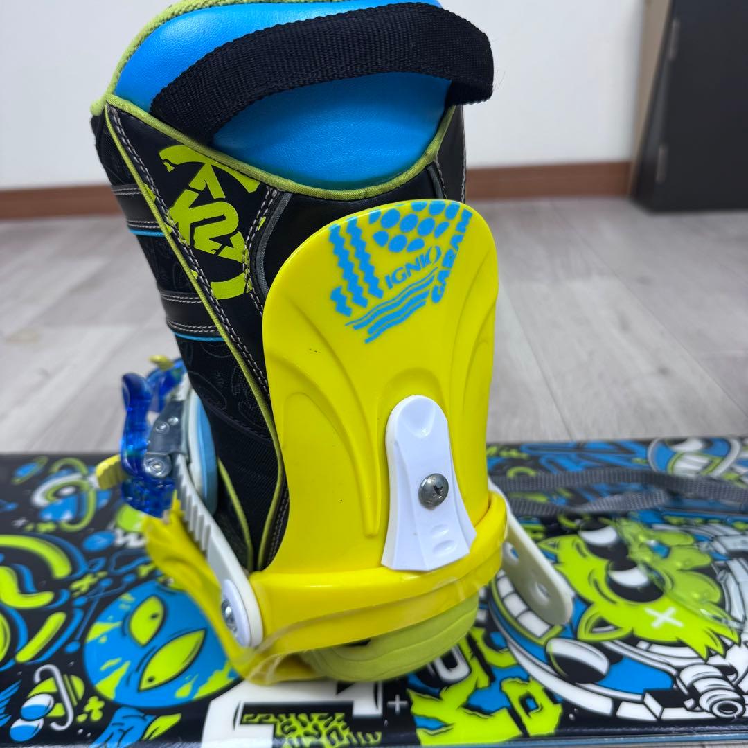 K2 ジュニア スノーボードセット 130cm ブーツ23cm