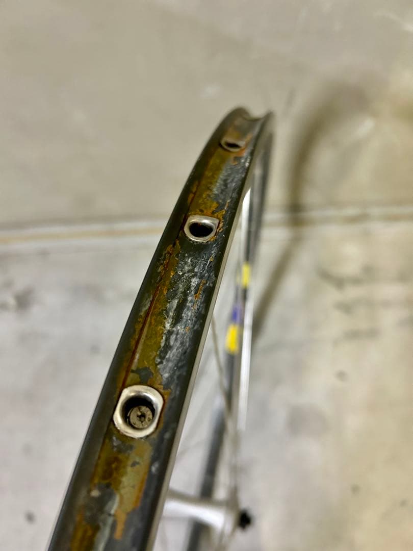 【Mavic/マビック前輪ホイール】GP4チューブラー重量0.85kg