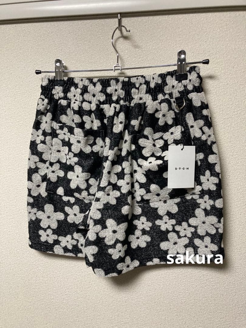 新品タグ付＊定価¥11,000＊ANTIQUA GOLF × STCH花柄パンツ