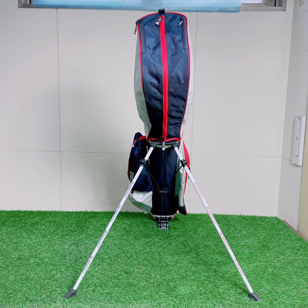 ゴルフ　キャディバッグ BEAMS GOLF スタンド式　D2710