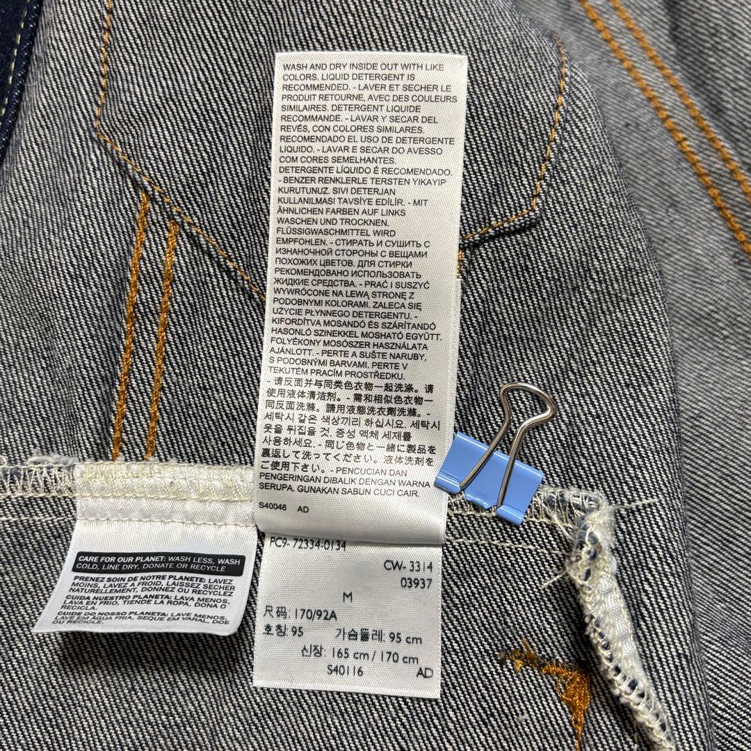 Levi’s デニムジャケット 72334 M 美品 リーバイス Gジャン