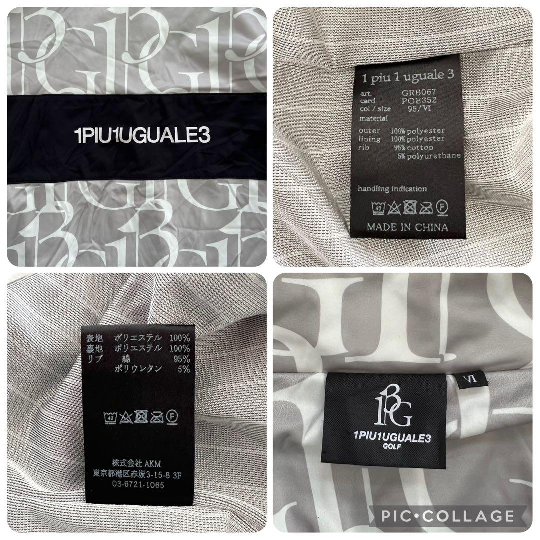 【まえっち 様】1PIU1UGUALE3 GOLFスニード ジャケット 総柄