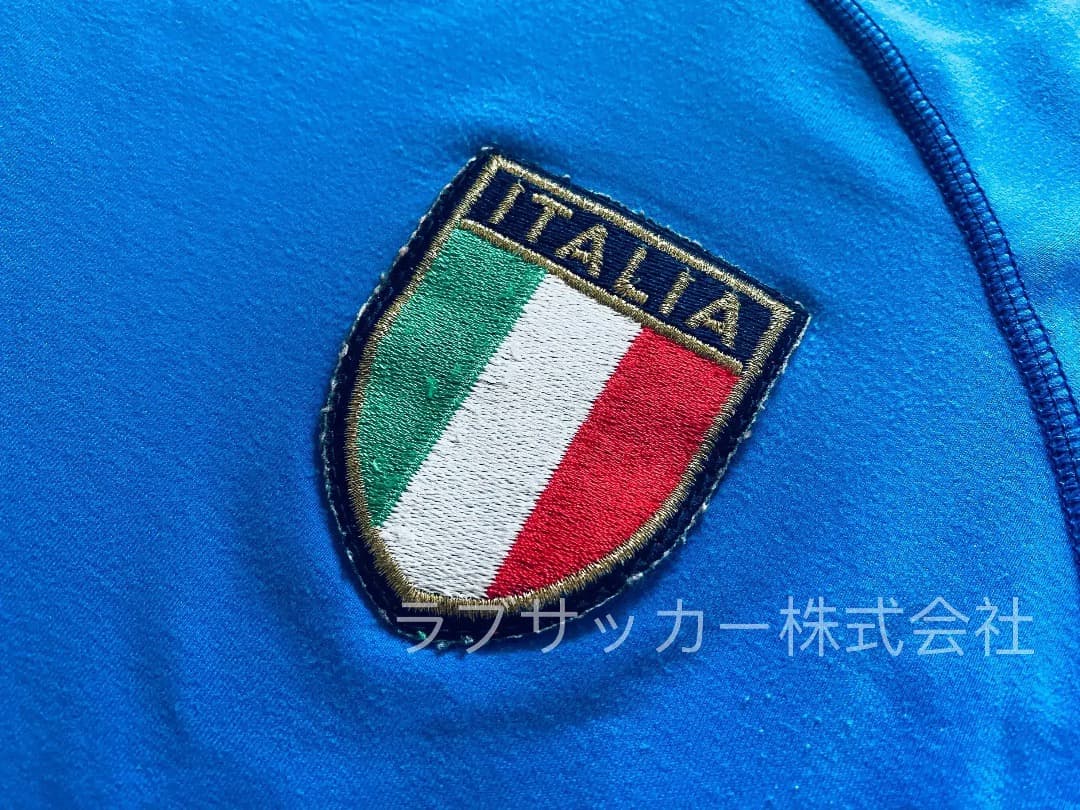 イタリア代表 2000 ホーム ユニフォーム 長袖 選手仕様