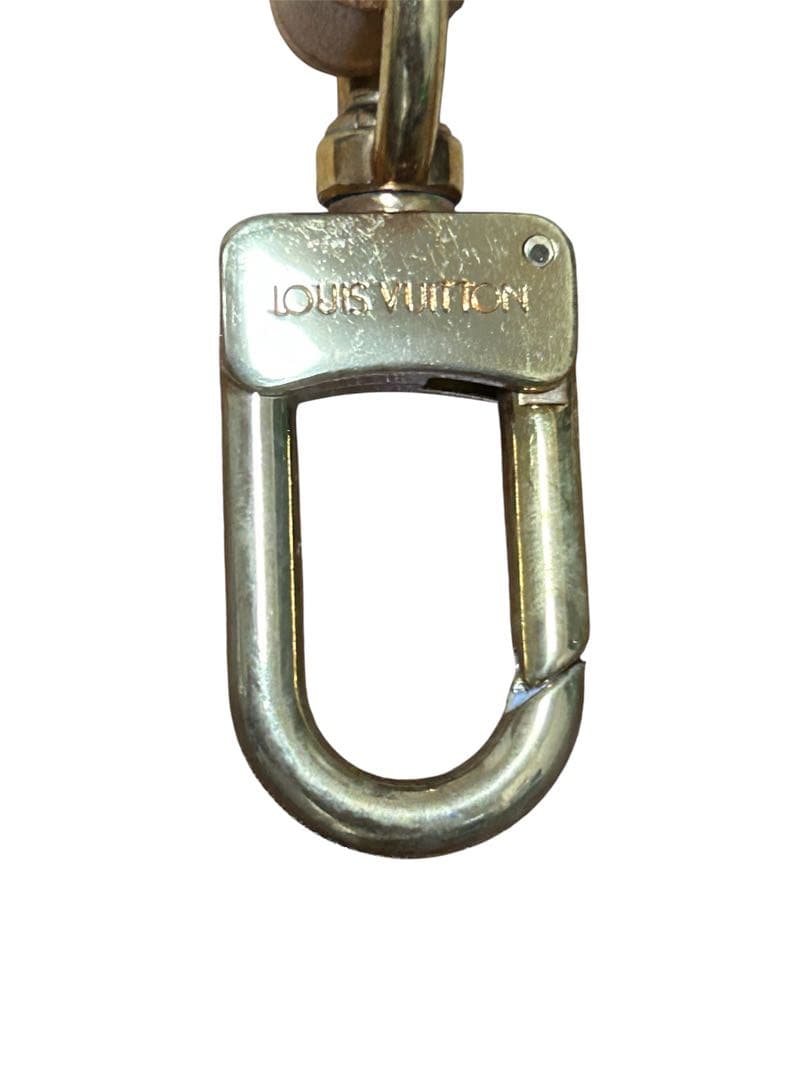 LOUIS VUITTON ショルダーストラップ　ヌメ側　ブラウン　切れ無し