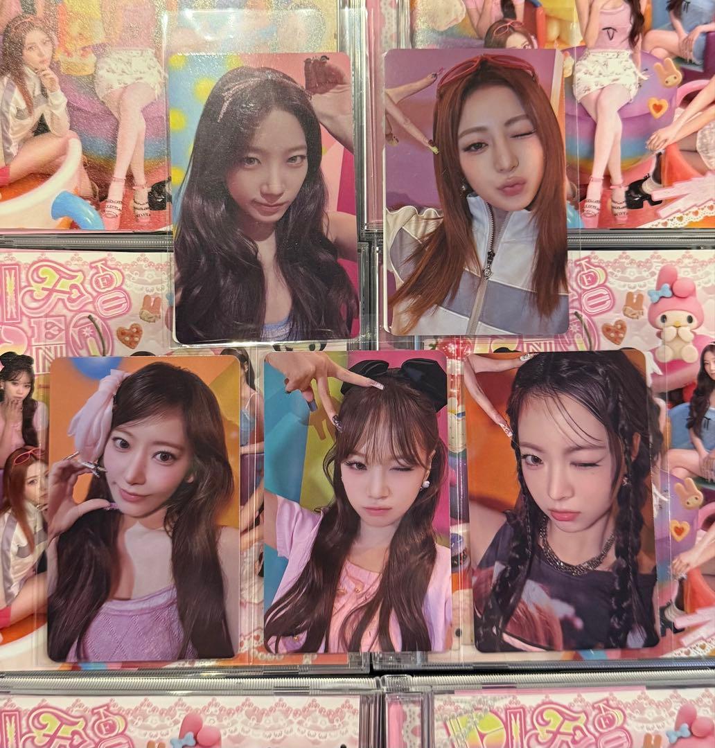 ルセラフィム different weverse 4回目ラキドロ 5枚コンプ