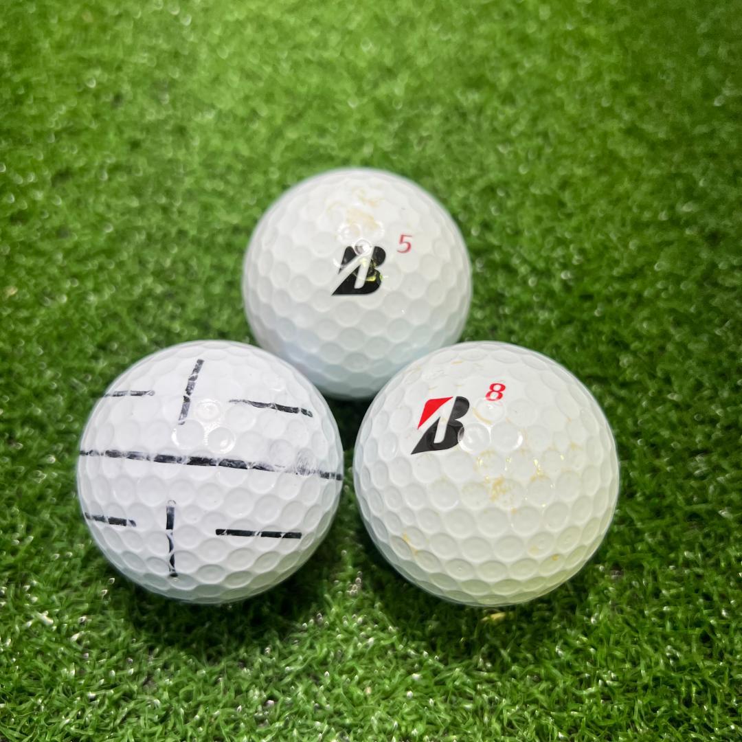 【A31】 ブリヂストンTOURBX 白 22年 ロストボール 2セット48球