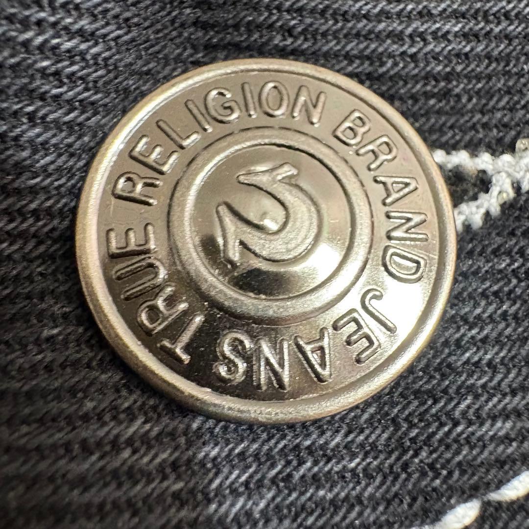 TRUE RELIGION Joey super T ブラックデニム　36
