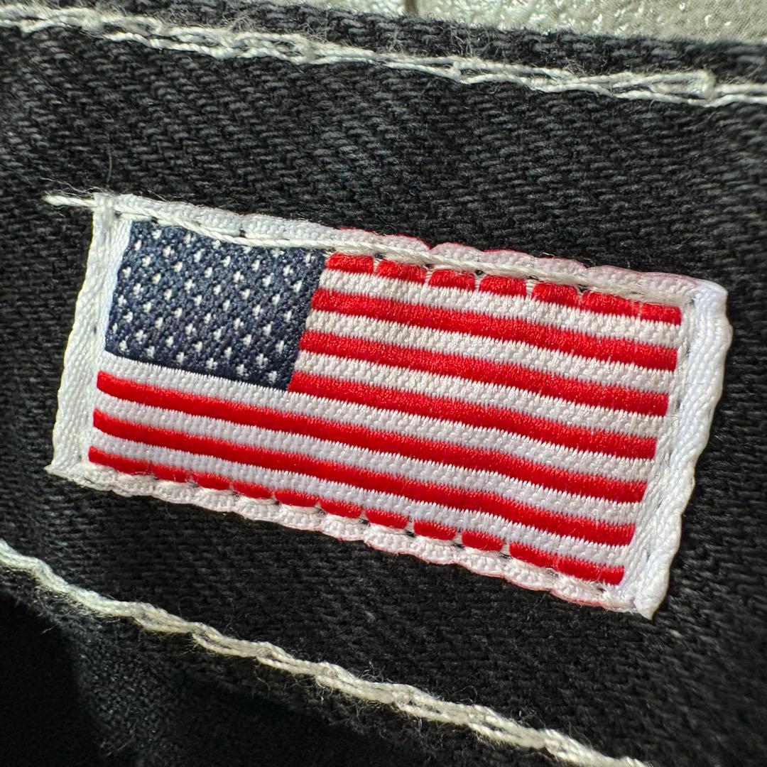 TRUE RELIGION Joey super T ブラックデニム　36