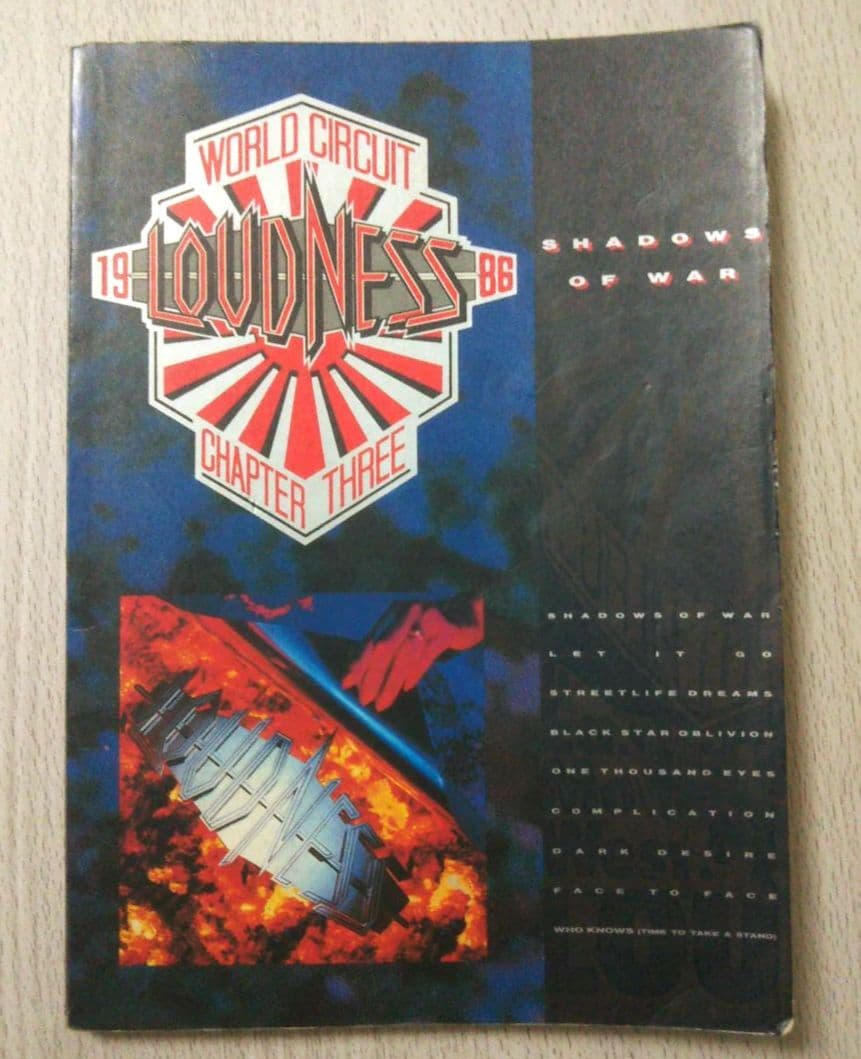 LOUDNESS SHADOWS OF WAR バンドスコア