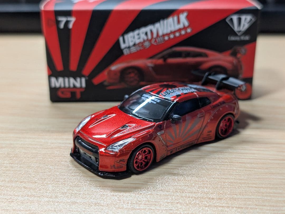 MINI-GT　6台セット D1 HKS LBWK
