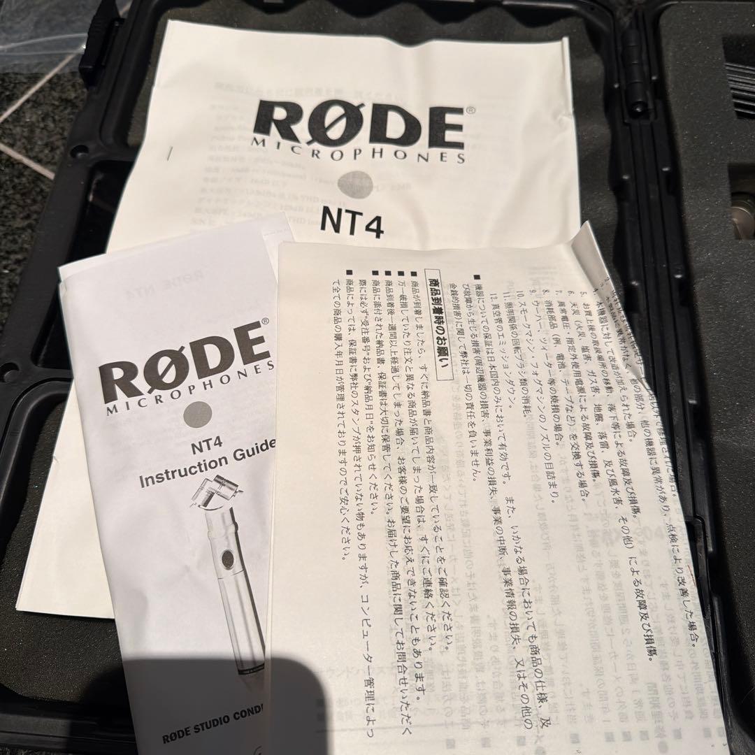 G*e様 Rode NT4 コンデンサーマイク