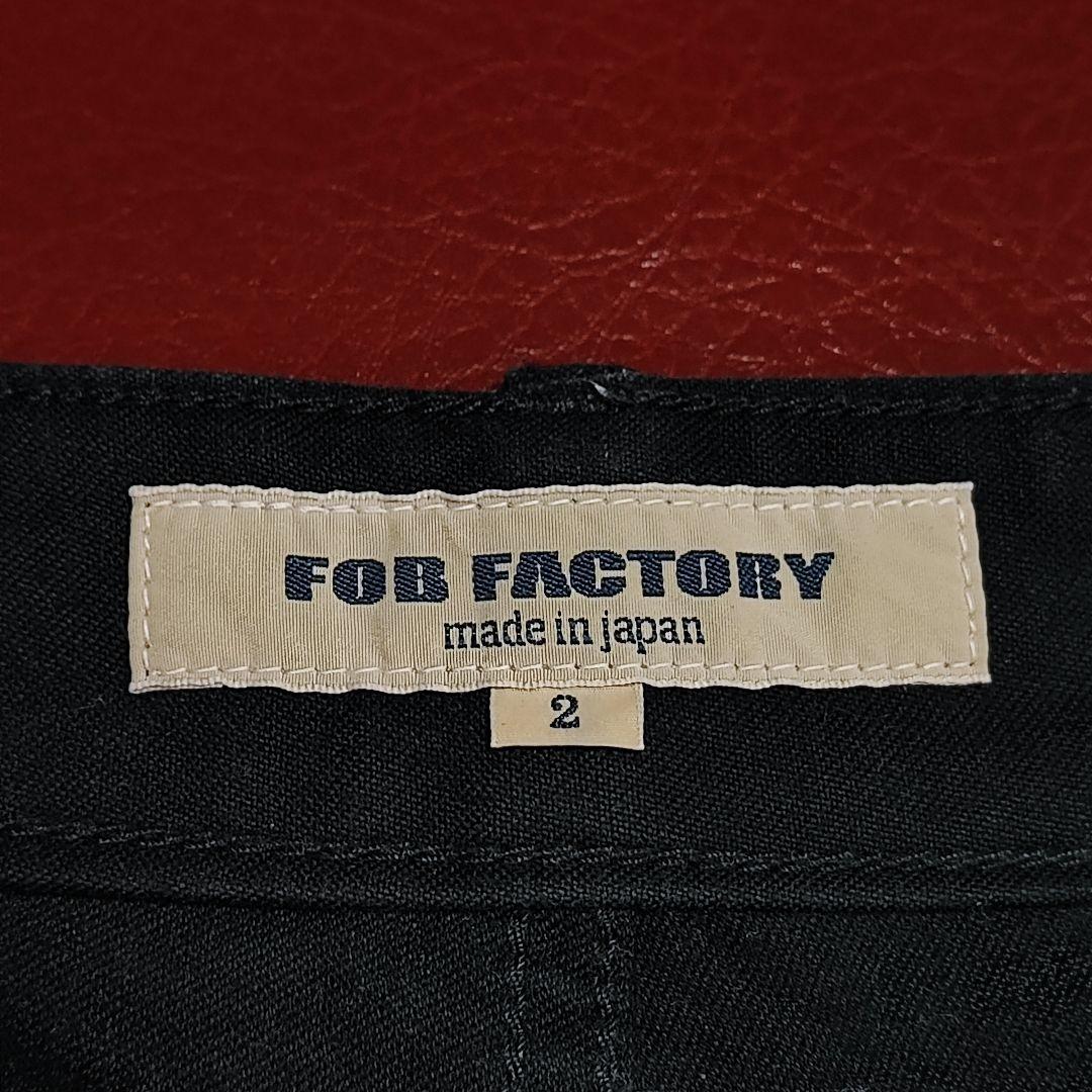 FOB FACTORY ベイカー ファティーグ パンツ M ブラック 黒