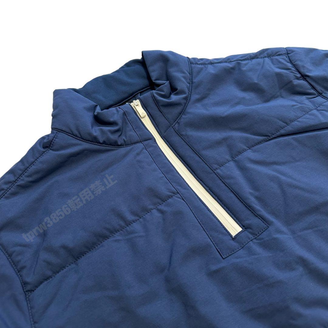 アディダス ゴルフ XL 中綿 ジャケット アウター ジャンパー 紺