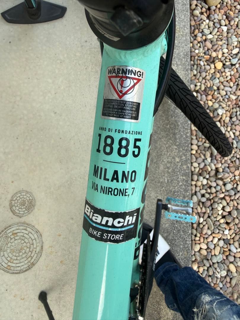 Bianchi VIA NIRONE 7 ロードバイク520mm チェレステ