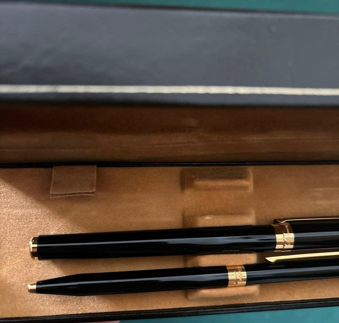 s.t.dupont 万年筆 18ct ボールペンセット