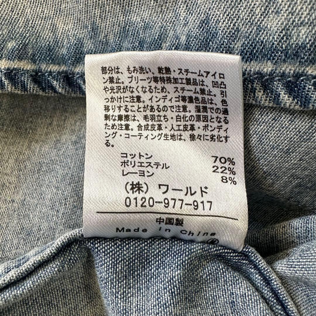 極美品♪タケオキクチ ビックデニムシャツ オーバーサイズシャツ ゆったり