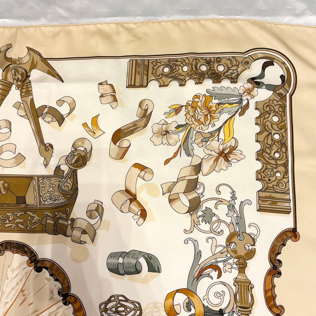 HERMES エルメス カレ90 COPEAUX 人気柄 美品