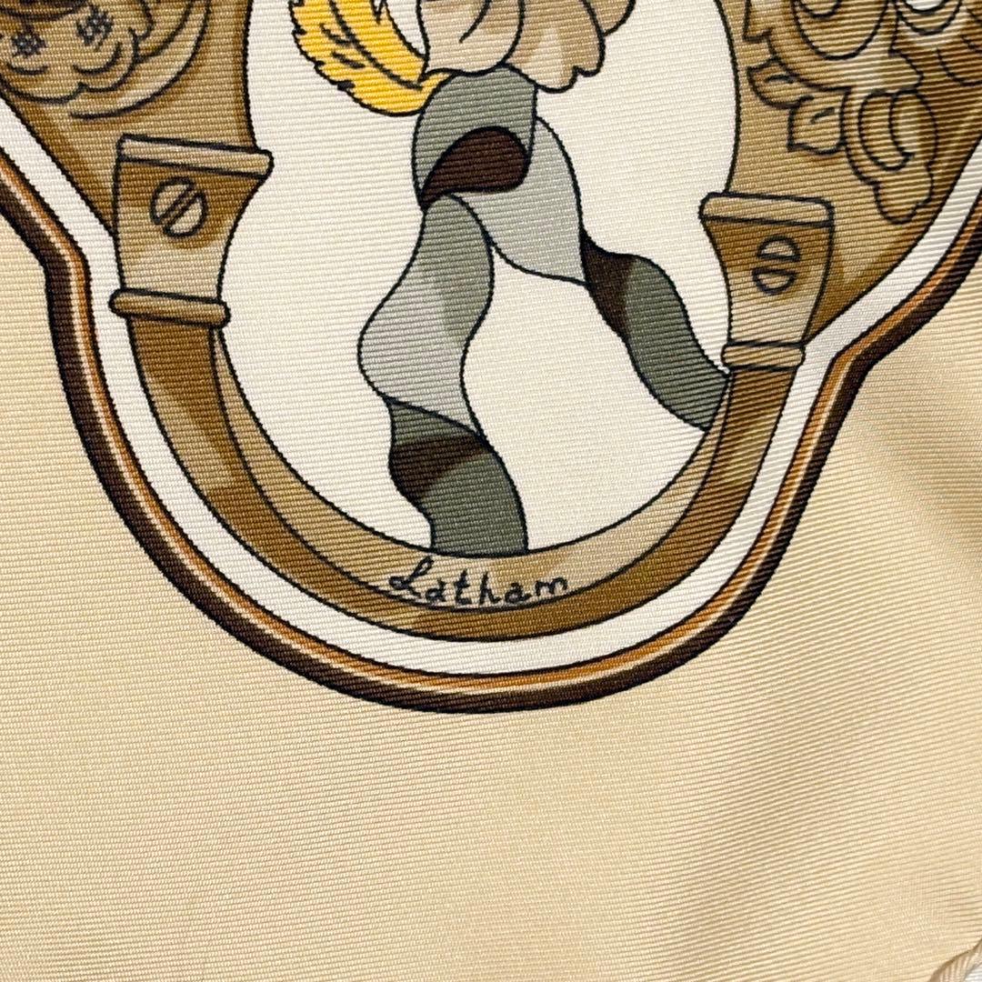 HERMES エルメス カレ90 COPEAUX 人気柄 美品