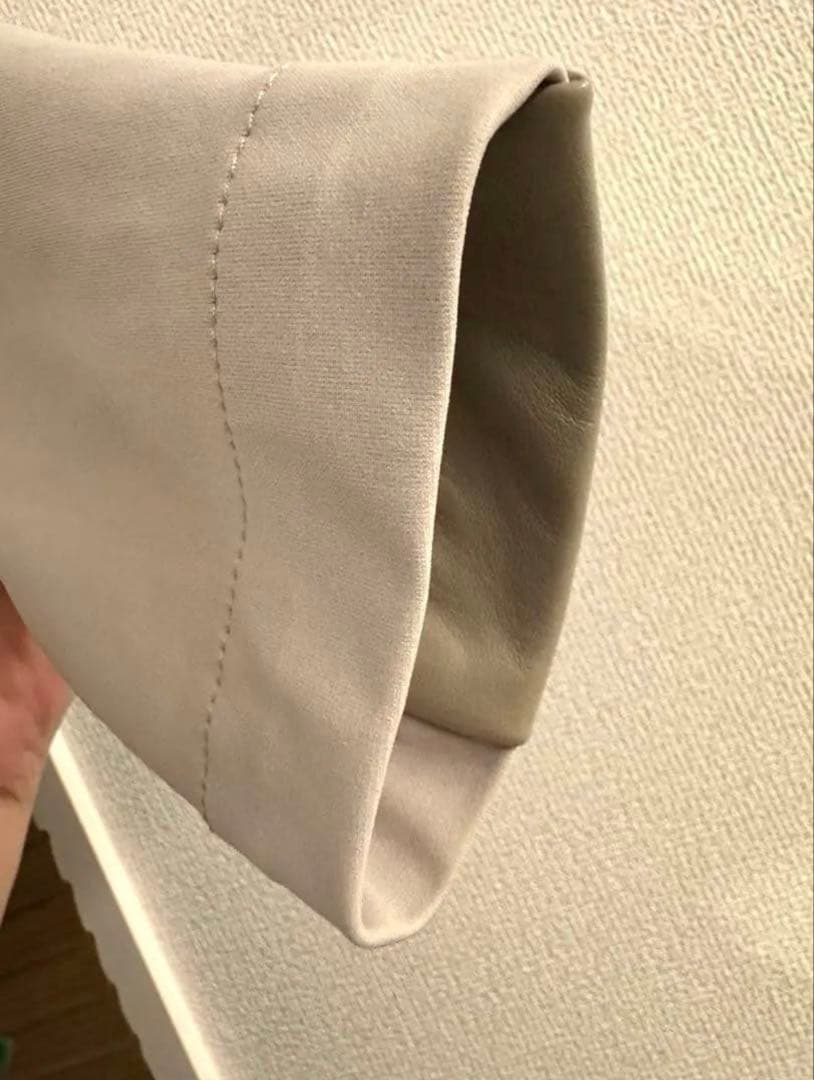 【美品】EMMETI混合素材 シングルライダース48