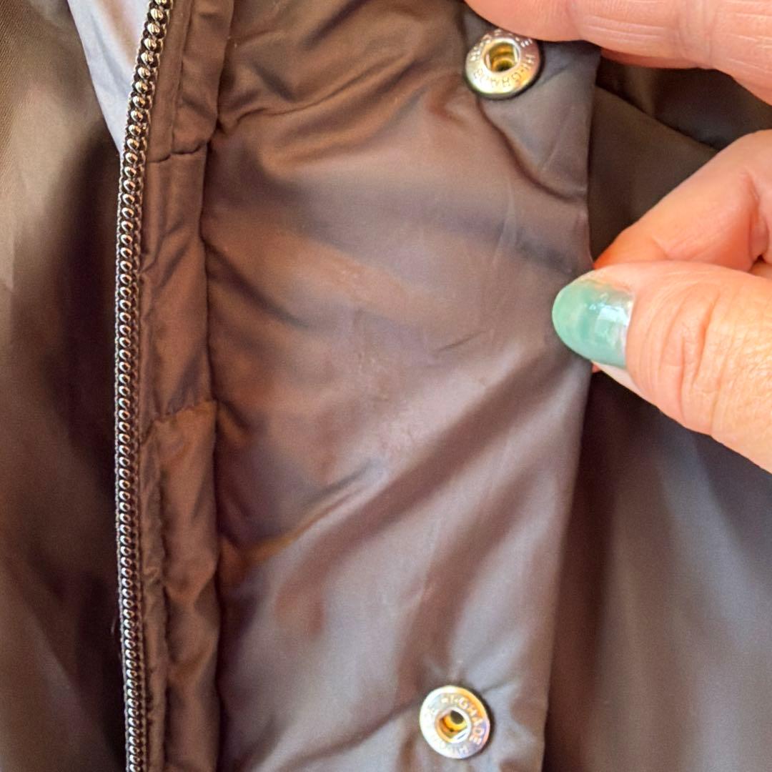 DESCENTE ダウンロングコート ブラック