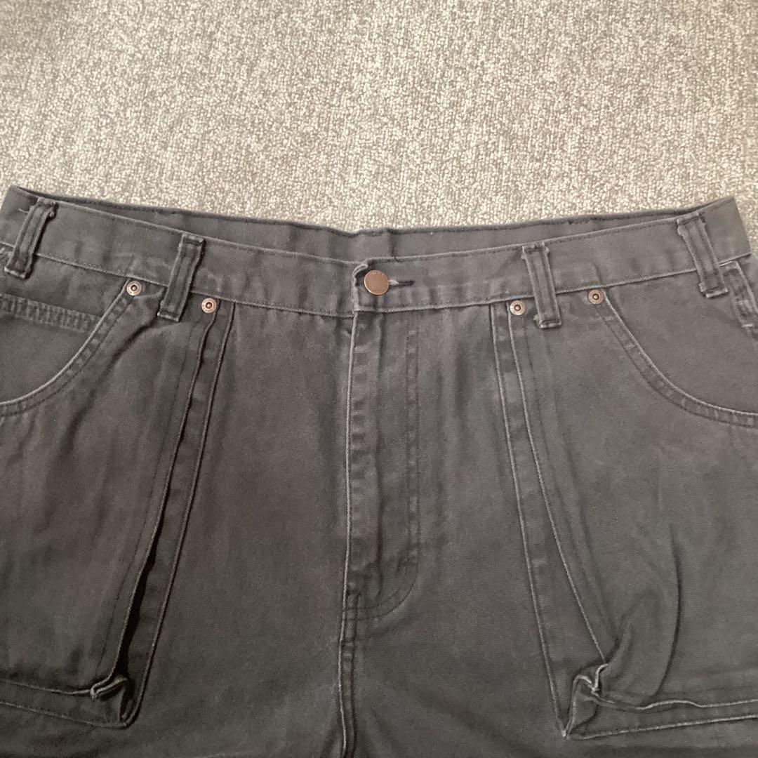 古着 Dickies ダブルニー ダックペインターパンツ ワイド baggy