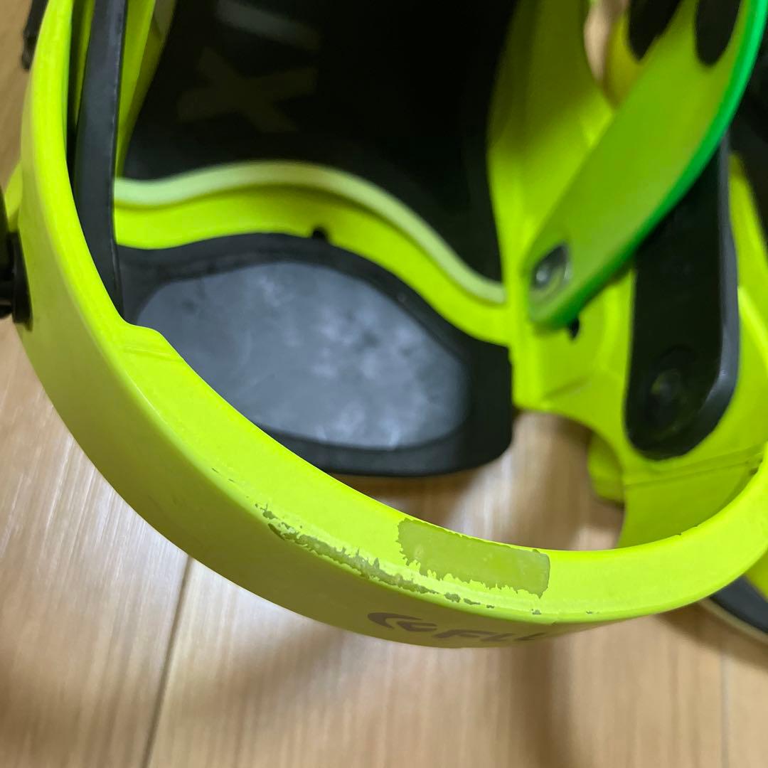FLUX XF (F8XFMY) イエロー バインディング 箱付き