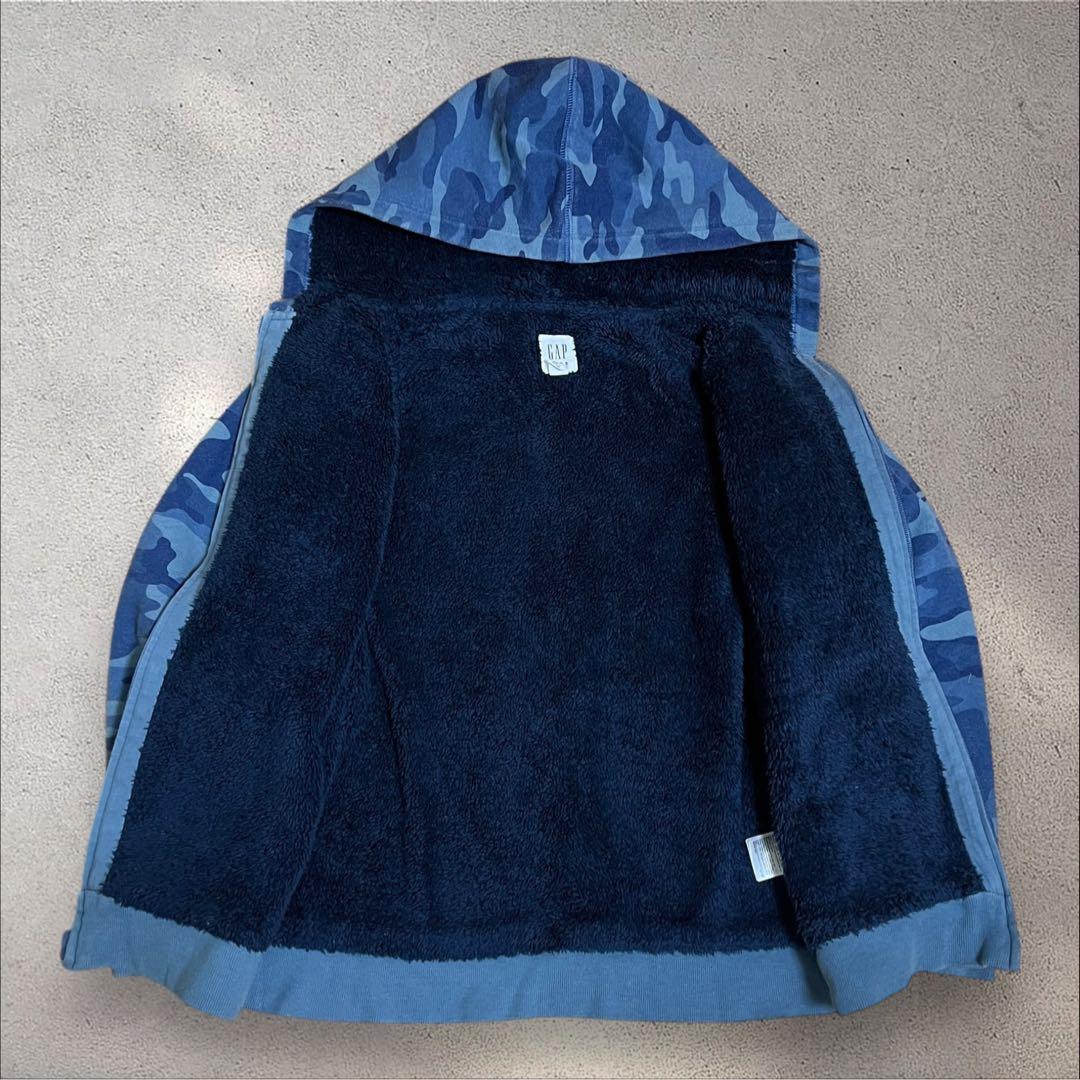 チャオ様、00s old GAP ジップパーカー　カモフラ　平成ギャル　y2k