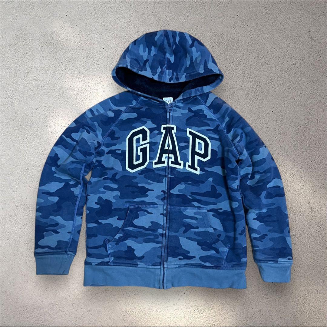 チャオ様、00s old GAP ジップパーカー　カモフラ　平成ギャル　y2k