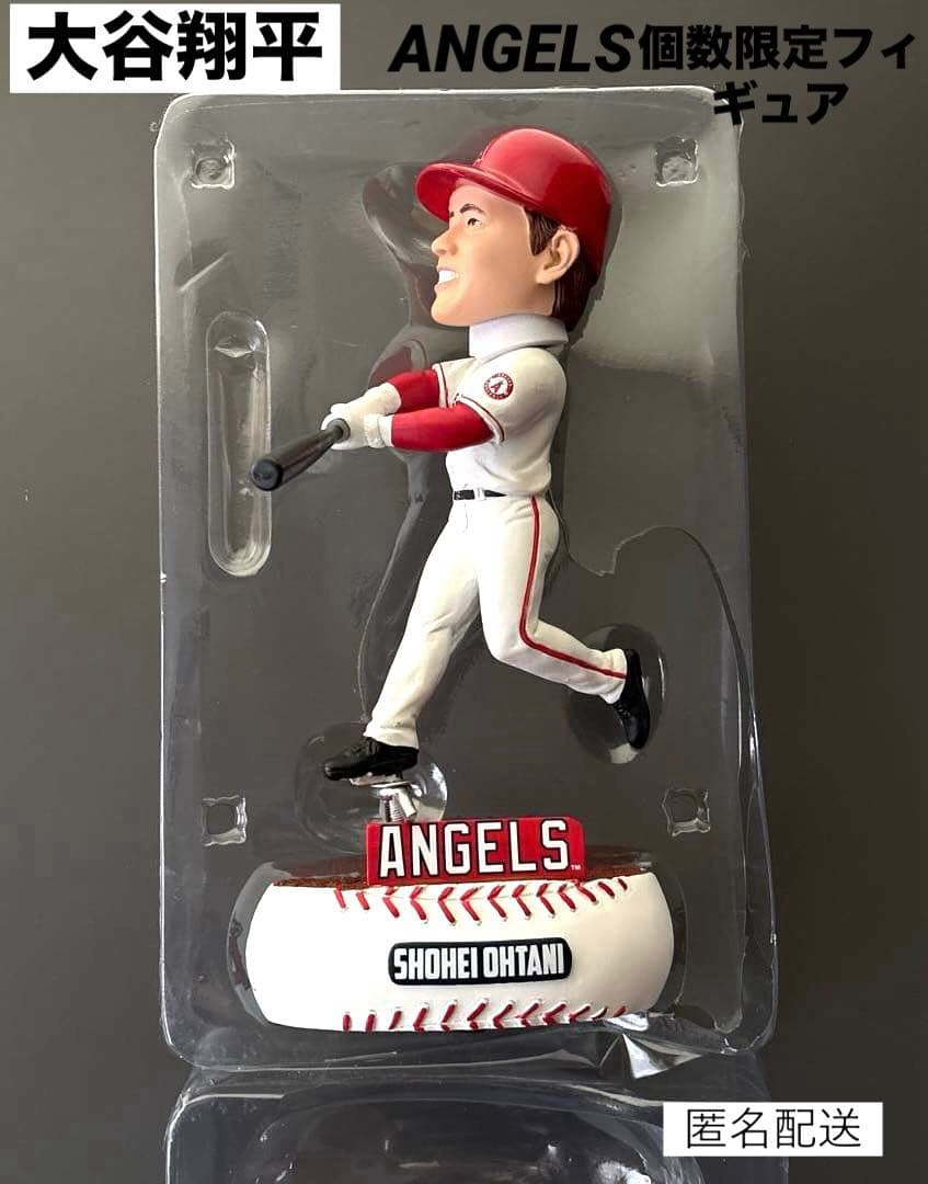 [希少品]大谷翔平エンゼルス 限定販売フィギュア　プレイヤーボブルヘッド