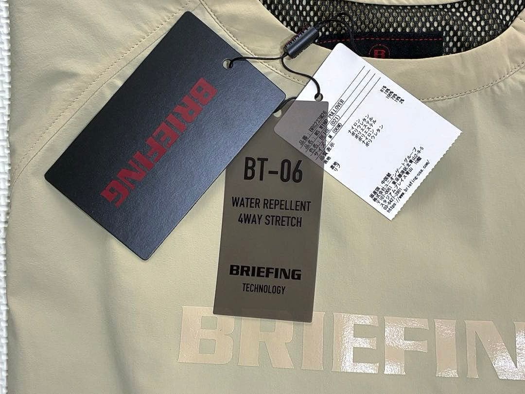 BRIEFING WIND & RAIN PULLOVER（BEIGE／M）