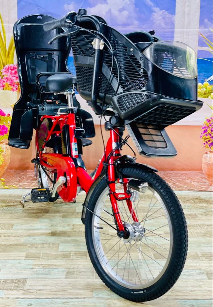 【限定価格！】ギュット⭐️12AHパナソニック子供乗せ電動アシスト自転車Y2229