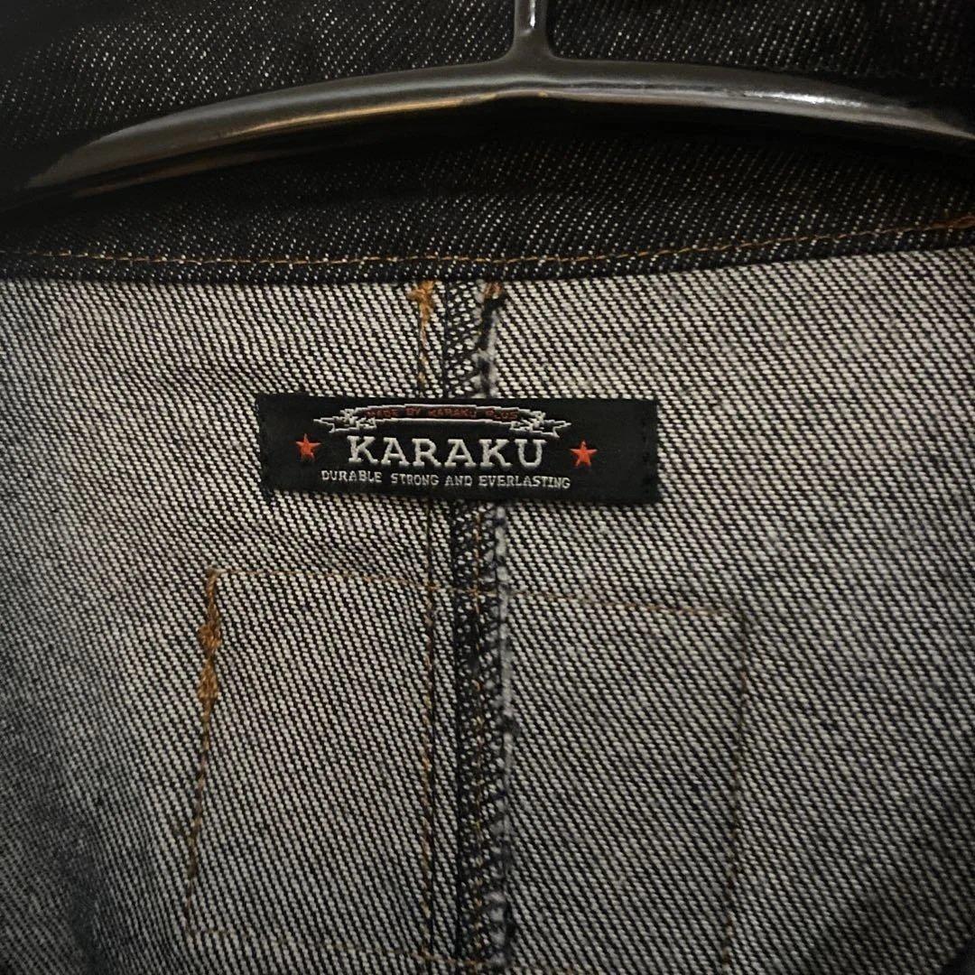 KARAKU デニムダッフルジャケット