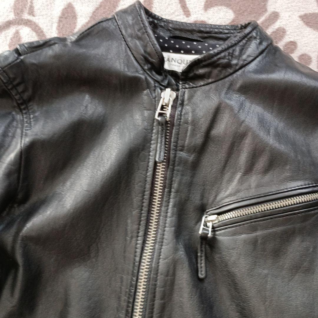専用　ヴァンキッシュ　ライダースジャケット　シングル　レザー