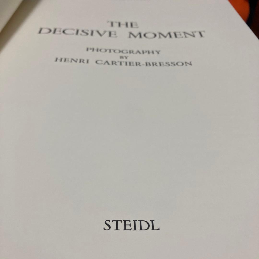The Decisive Moment アンリ・カルティエ・ブレッソン写真集