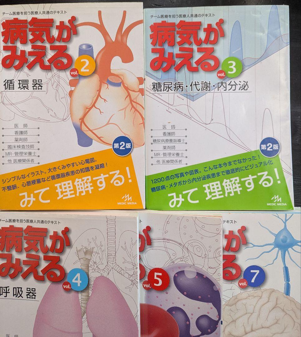 病気がみえるシリーズ ver.2~5とver.7セット