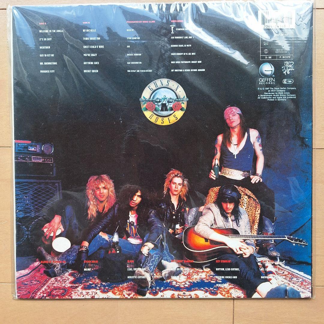 洋楽 GUNS N' ROSES Appetite for Destruction