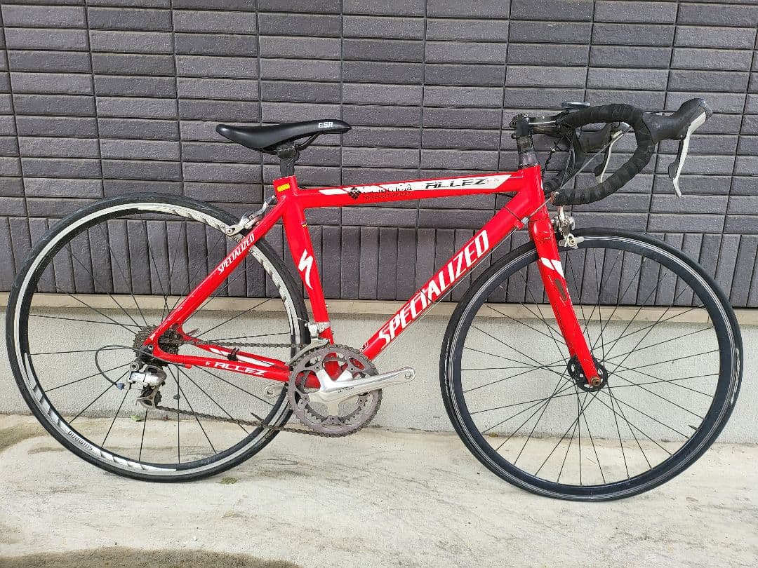 t*8様 Specialized Allez 赤 ロードバイク