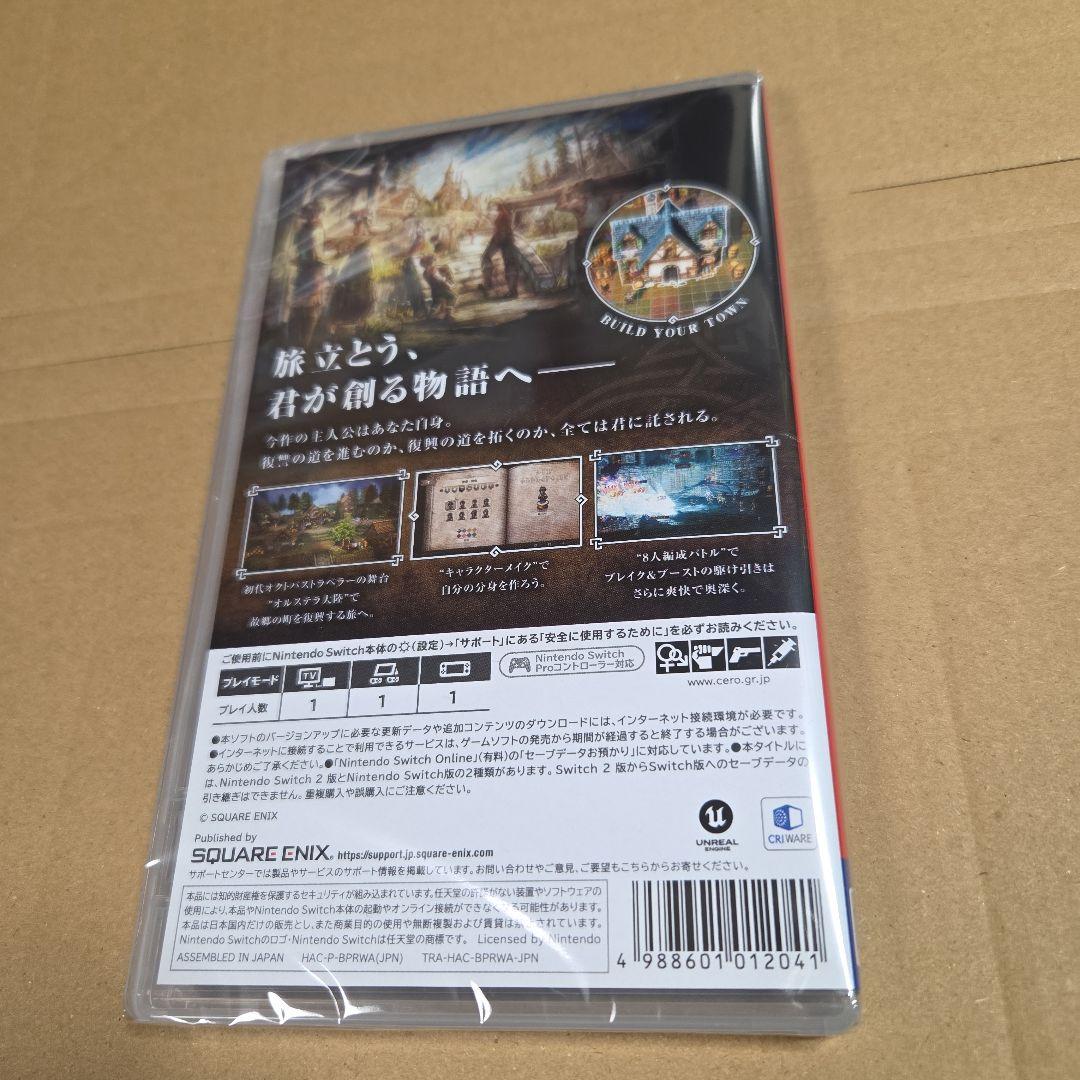 新品未開封 初回封入特典有 オクトパストラベラー0