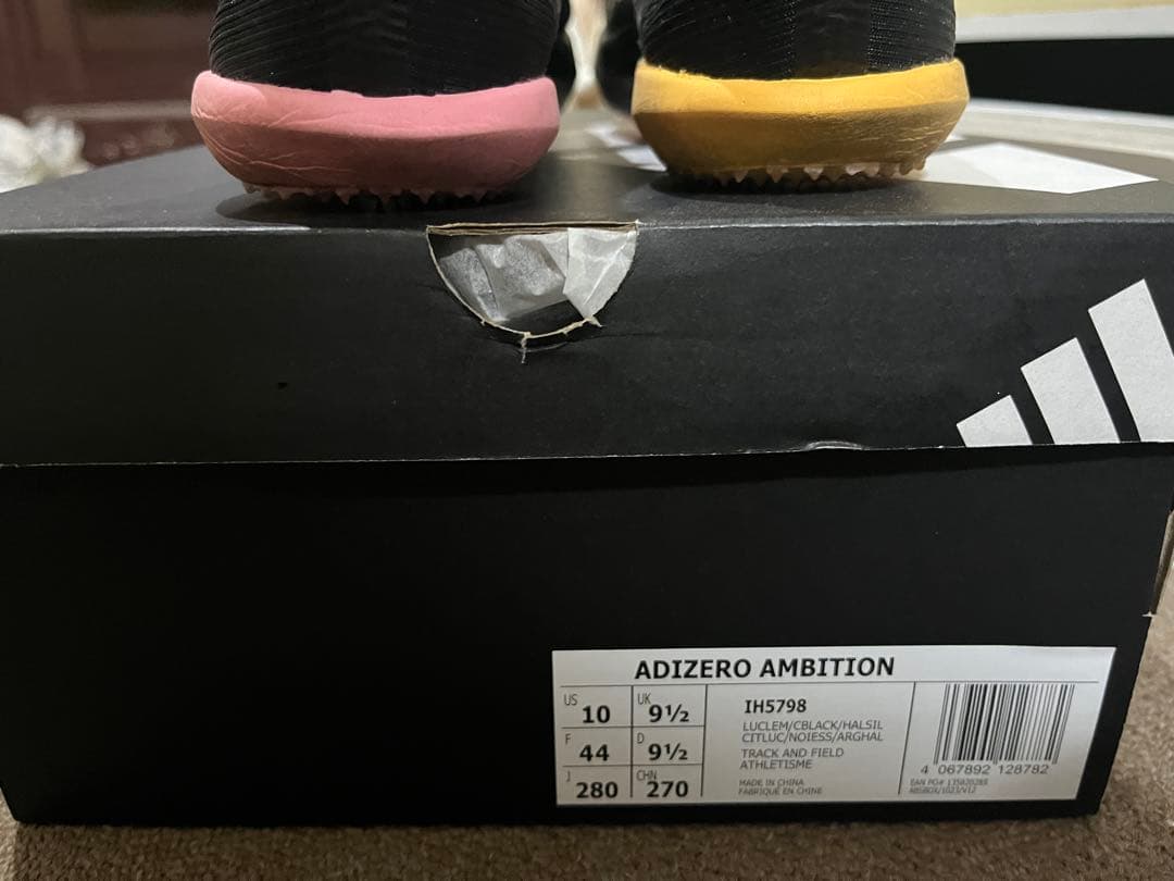 ADIZERO AMBITION 2スパイクシューズ 28.0cm
