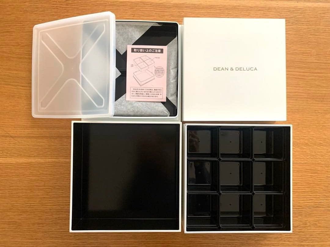 新品未使用☆ディーンアンドデルーカ　お重3 段　大　重箱