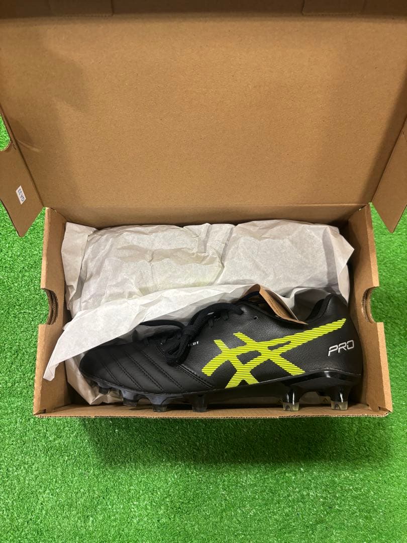 ASICS XFry Pro 26.0ブラック/イエロー シューズ
