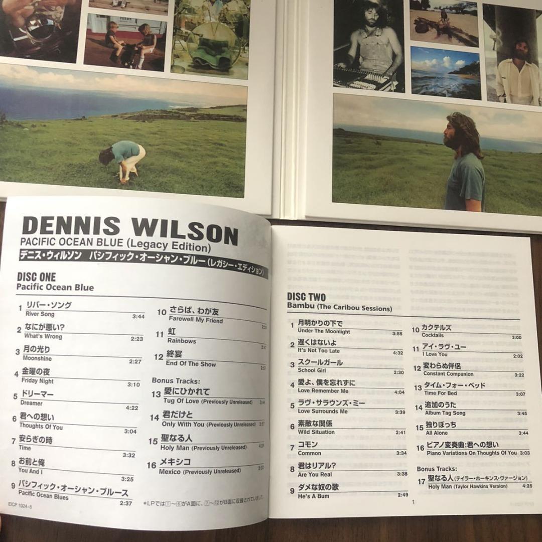 国内盤！2CD！LEGACY EDITION！DENNIS WILSON/デニス