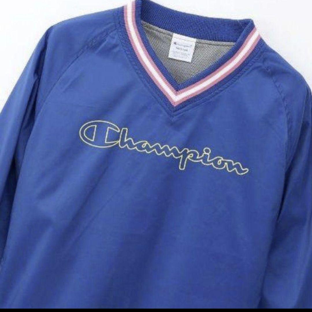新品 L Champion USA golf jacket プロ着用モデル 青色
