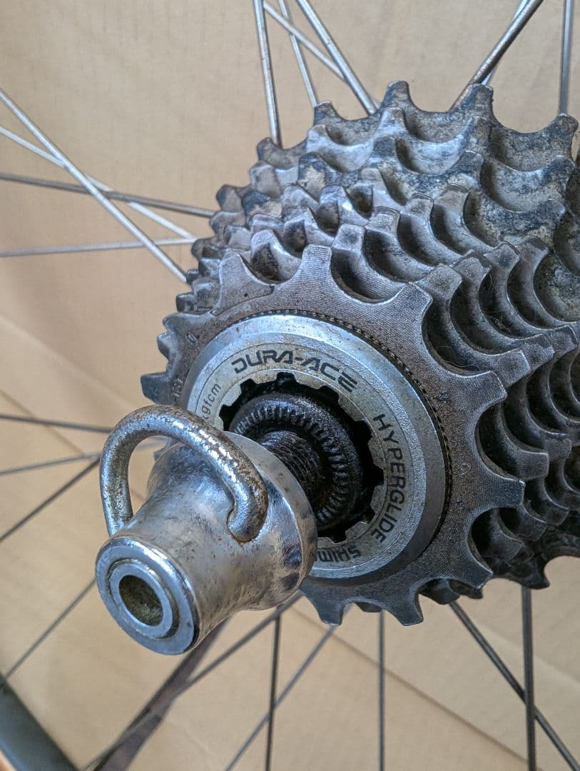 チューブラータイヤ用　MAVICリム+DURAACEハブ　完組ホイール前後セット