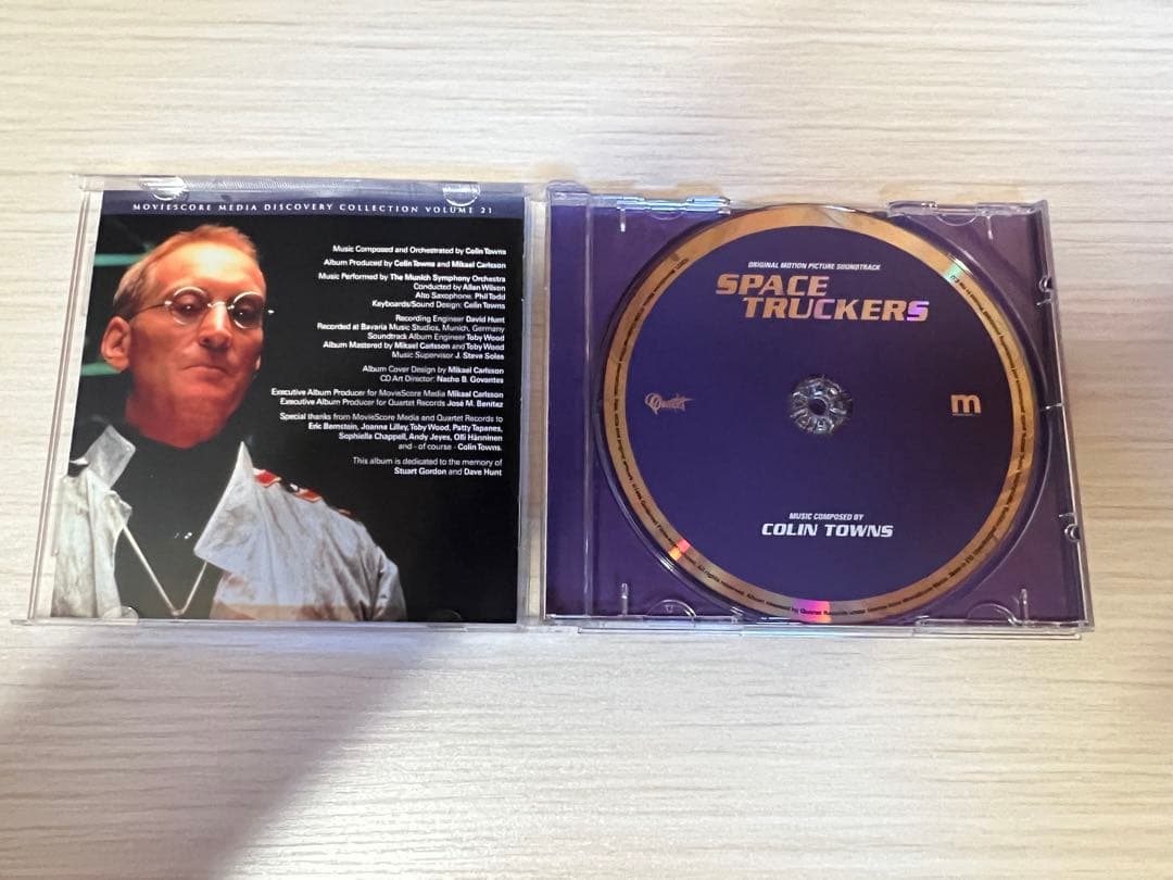 『スペース・トラッカー』サウンドトラック CD