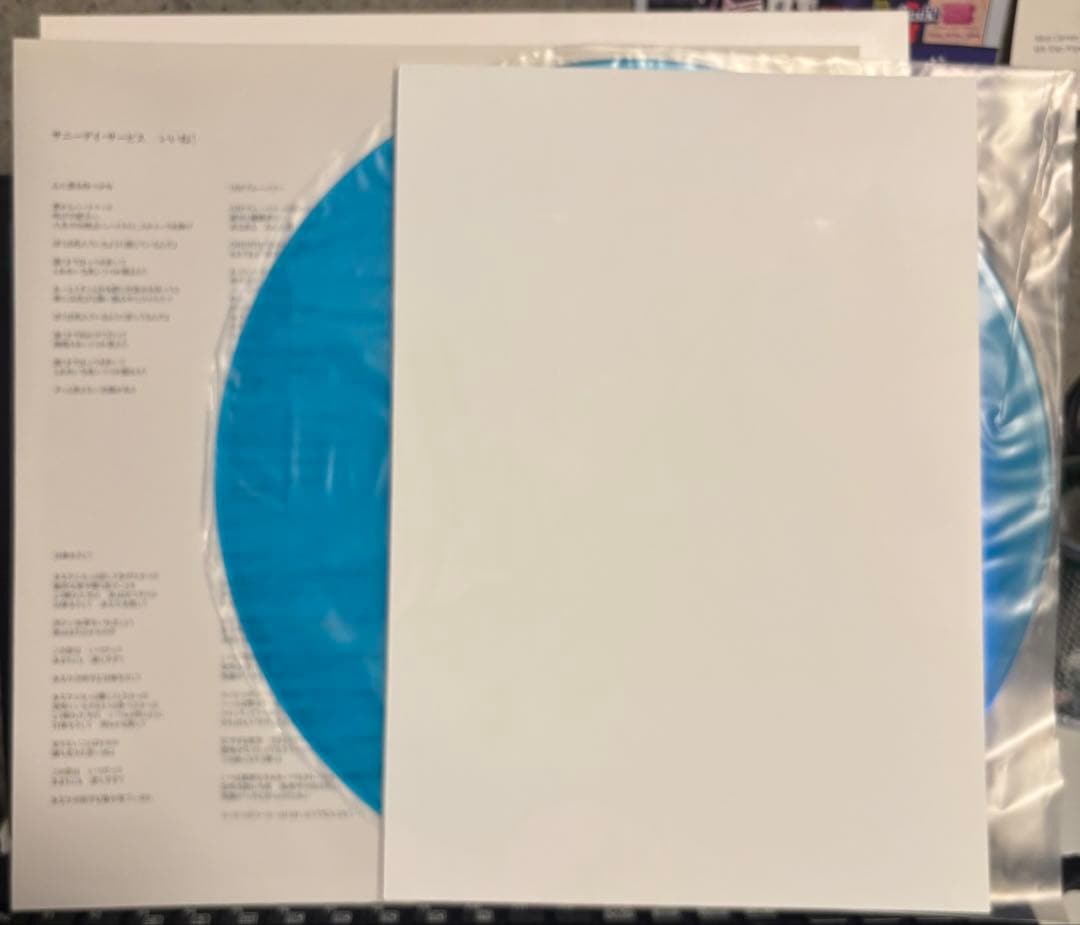 週末割引サニーデイ・サービス　「いいね！」レコード青盤