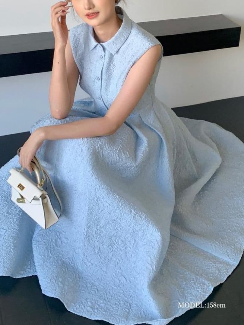 ワンピース NS JACQUARD HEPBURN DRESS BirthdayBash